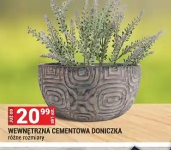 Merkury Market Wewnętrzna cementowa doniczka oferta