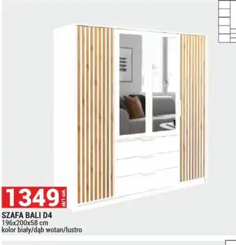 Merkury Market Szafa Bali D4 oferta