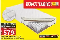 Merkury Market Materac Harmonia Lux oferta