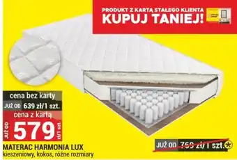 Merkury Market Materac Harmonia Lux oferta