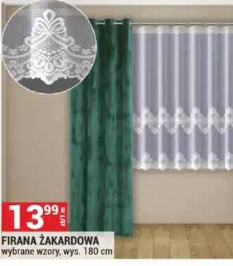 Merkury Market Firana żakardowa oferta