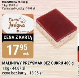 Malinowy przysmak bez cukru