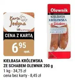 bi1 Kiełbasa Królewska ze schabem Olewnik oferta