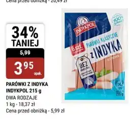 bi1 Parówki z indyka Indykpol oferta