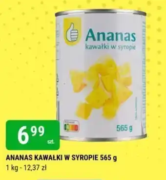 bi1 Ananas kawałki w syropie oferta