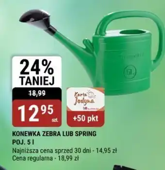 bi1 Konewka Zebra lub Spring oferta