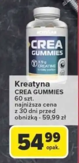 Carrefour Kreatyna crea gummies oferta