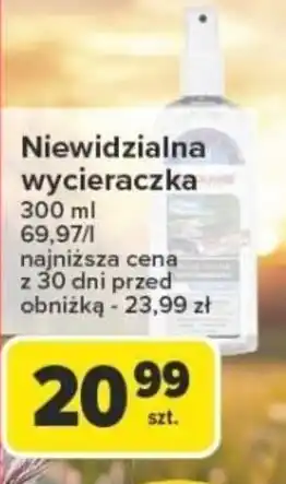 Carrefour Niewidzialna wycieraczka oferta