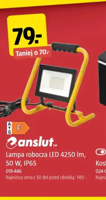 Jula Lampa robocza LED Anslut oferta