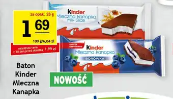 Gram Market Baton Kinder Mleczna Kanapka oferta