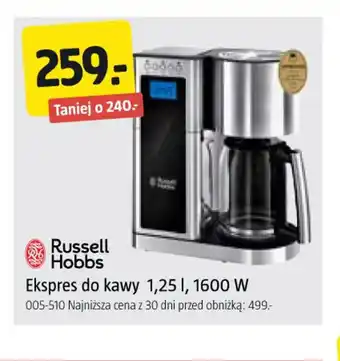 Jula Ekspres do kawy Russell Hobbs oferta