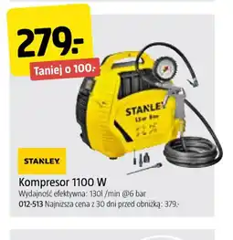 Jula Kompresor Stanley 1100 W oferta