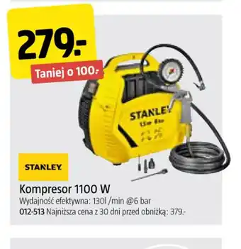 Jula Kompresor Stanley 1100 W oferta