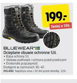 Jula Ocieplane obuwie ochronne Bluewear S3L oferta