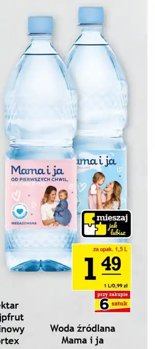 Gram Market Woda źródlana Mama i ja oferta