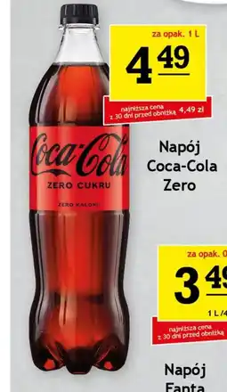 Gram Market Napój Coca-Cola Zero oferta