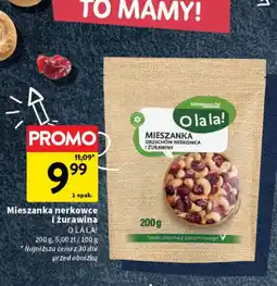 Intermarche Mieszanka orzechów nerkowca i żurawiny O La La! oferta