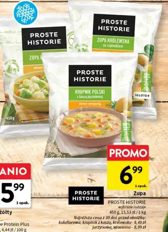 Intermarche Zupa wiosenna Iglotex Proste Historie oferta