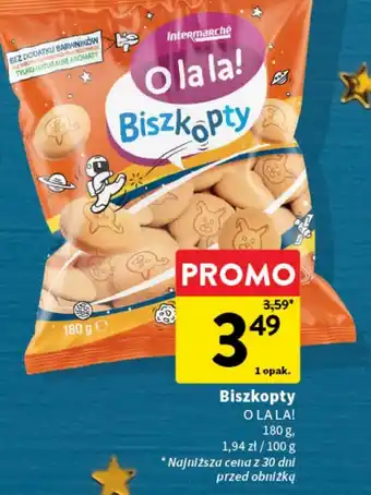 Intermarche Biszkopty O La La! oferta