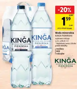 Intermarche Woda gazowana Kinga Pienińska oferta