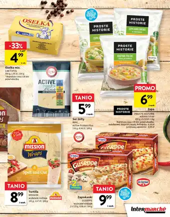 Intermarche Wraps spelt and oat Mission oferta