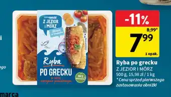 Intermarche Ryba po grecku Intermarche Z Jezior I Mórz oferta