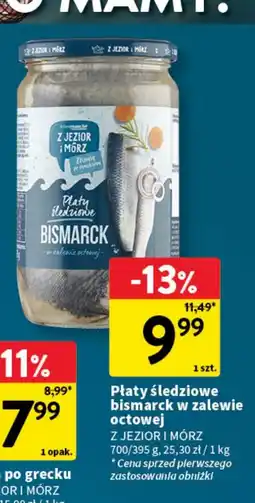 Intermarche Płaty śledziowe bismarck Intermarche Z Jezior I Mórz oferta