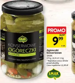 Intermarche Ogóreczki konserwowe klasyczne Smak oferta