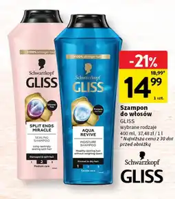 Intermarche Szampon do włosów spajający końcówki Gliss Kur Hair Repair Split Ends Miracle oferta