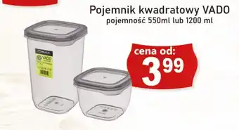 Gram Market Pojemnik kwadratowy vado oferta