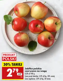 Biedronka Jabłka czerwone oferta