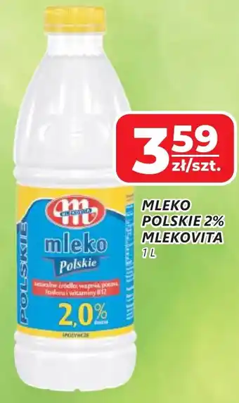 Top Market Mleko polskie 2% mlekovita oferta