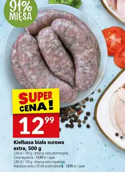 Twój Market Kiełbasa biała surowa extra oferta