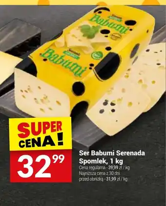 Twój Market Ser Babumi Serenada Spomlek oferta