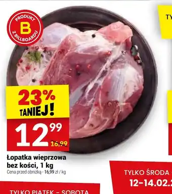 Twój Market Lopatka wieprzowa bez kości oferta