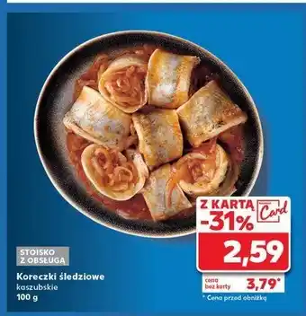 Kaufland Koreczki śledziowe po kaszubsku oferta