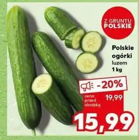 Kaufland Ogórki polskie oferta