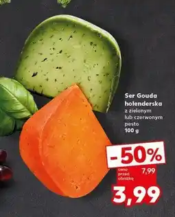 Kaufland Ser gouda z pesto zielonym oferta