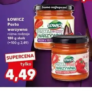 Kaufland Pasta warzywna z papryką i czerwoną fasolą Łowicz oferta