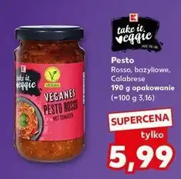 Kaufland Pesto calabrese K-take it veggie oferta