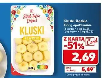 Kaufland Kluski śląskie K-classic oferta