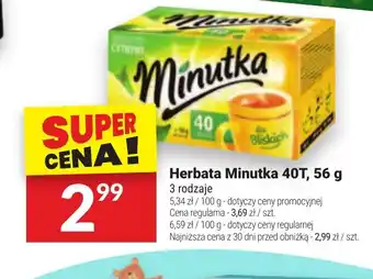 Twój Market Herbata Minutka 40T oferta