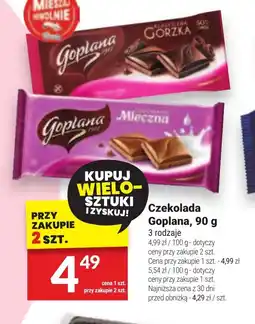 Twój Market Czekolada Goplana oferta