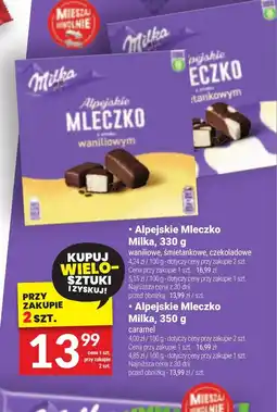 Twój Market Alpejskie Mleczko Milka oferta