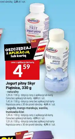 Twój Market Jogurt pitny Skyr Piątnica oferta
