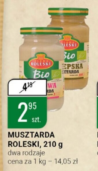bi1 Musztarda Roleski 210g oferta