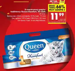 Biedronka Papier toaletowy Queen oferta