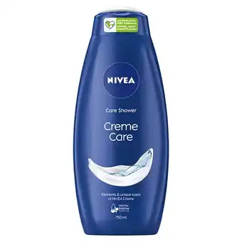 Biedronka NIVEA Creme Care Żel pod prysznic 750 ml oferta