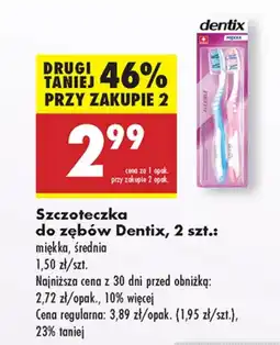 Biedronka Szczoteczka do zębów Dentix oferta