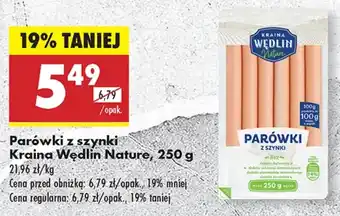 Biedronka Parówki Kraina Wędlin oferta